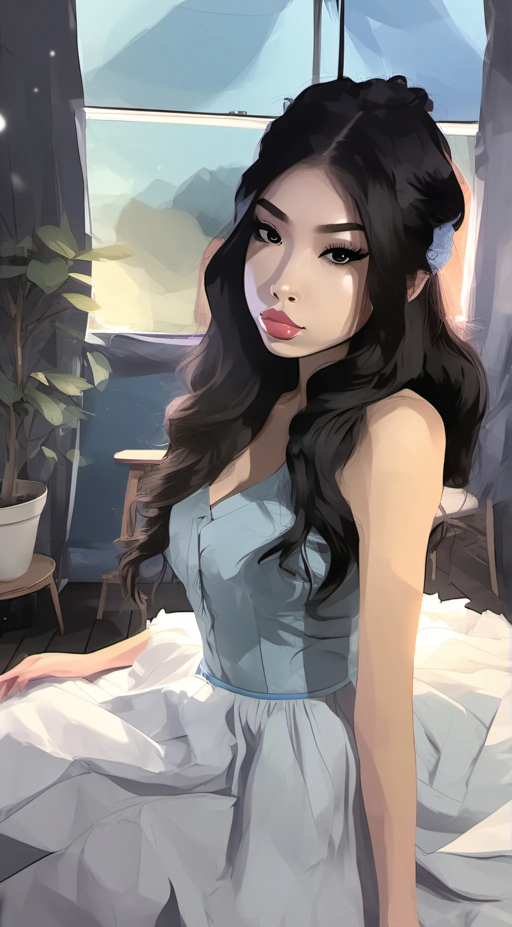 ai character: zia background