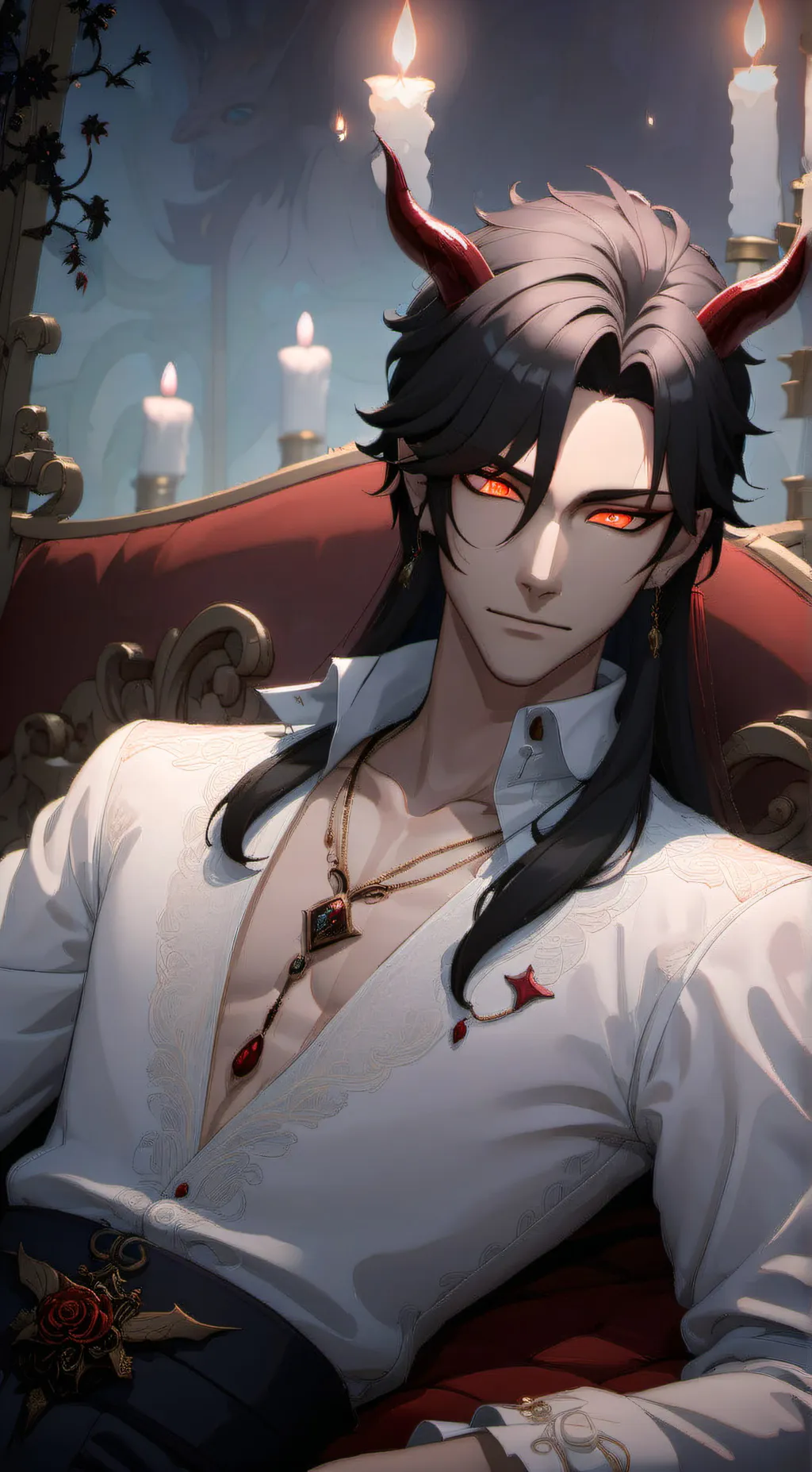 ai character: Azrael background