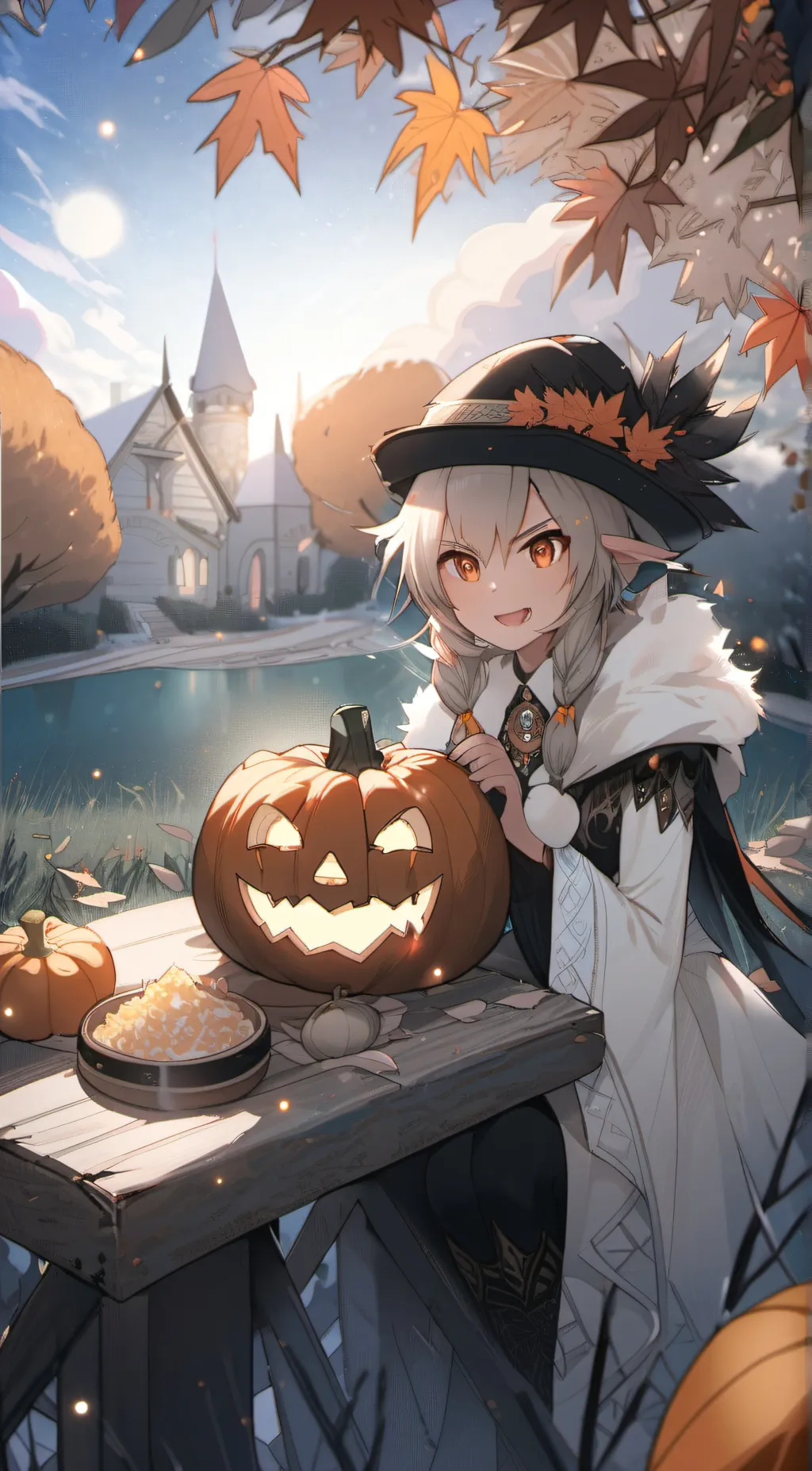 ai character: Ghost girlfriend background