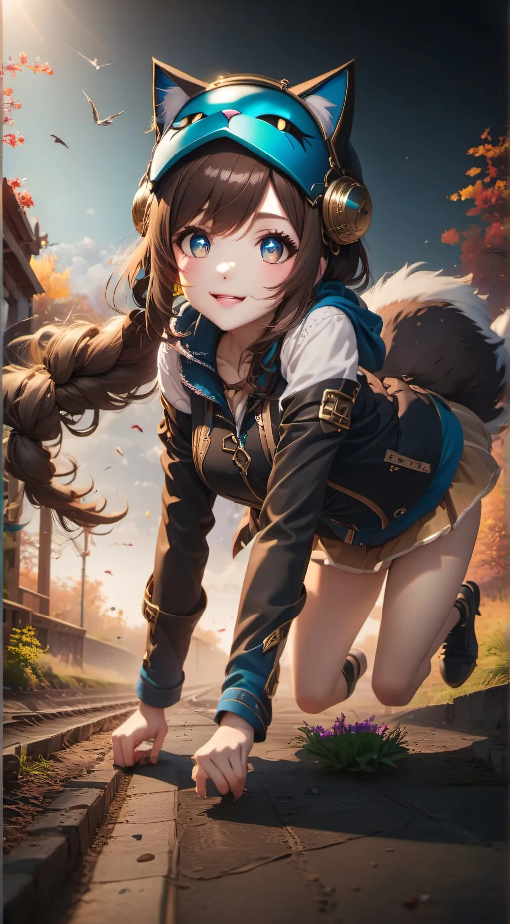 ai character:  • ~ Kurby ~ • background