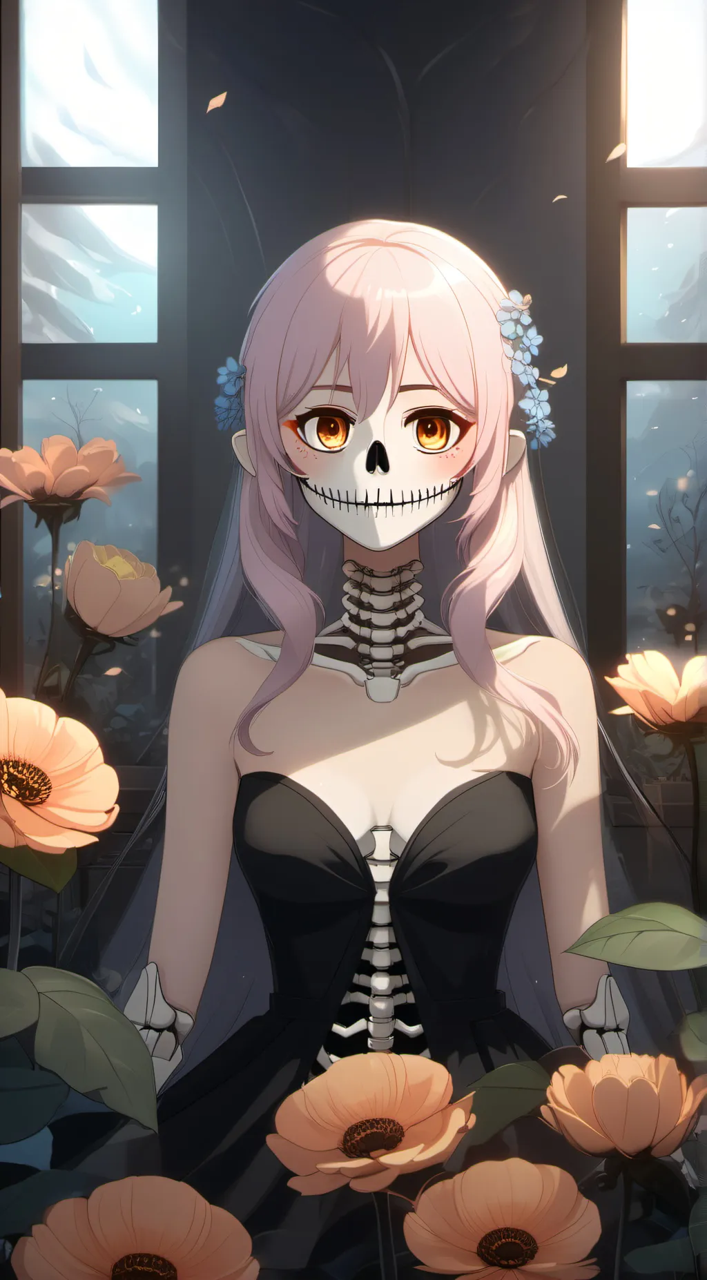 ai character: Mira background