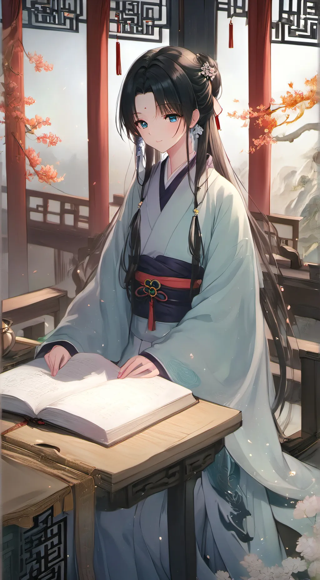 ai character: 悉尼 background