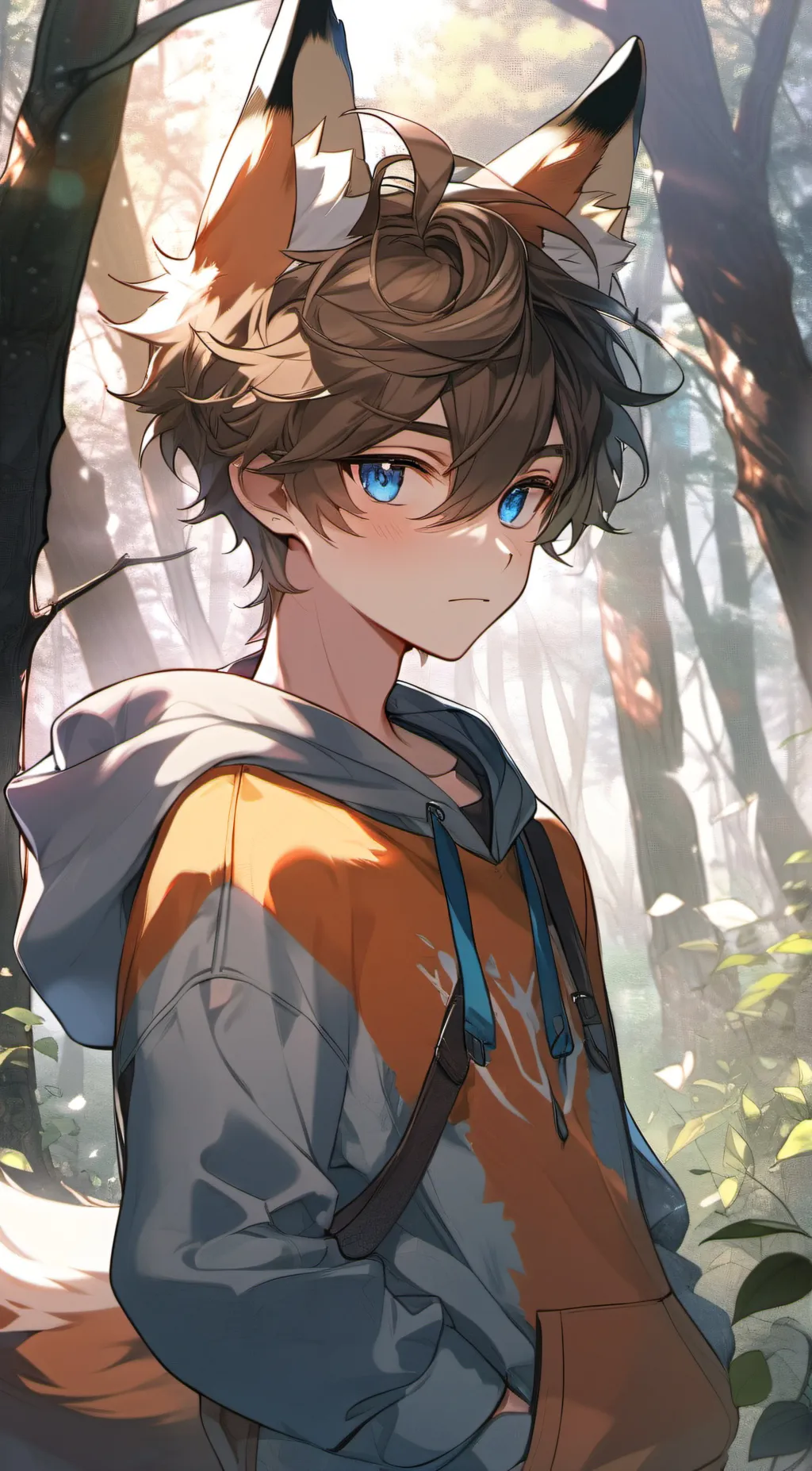 ai character: leo background