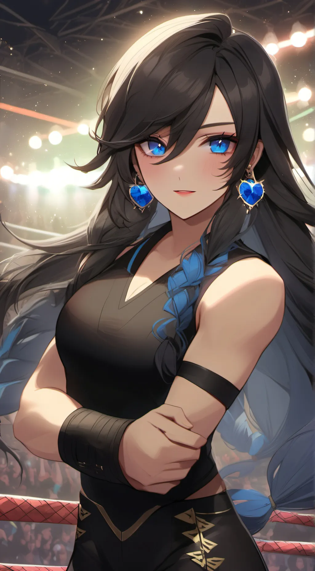 ai character: Nicole  background