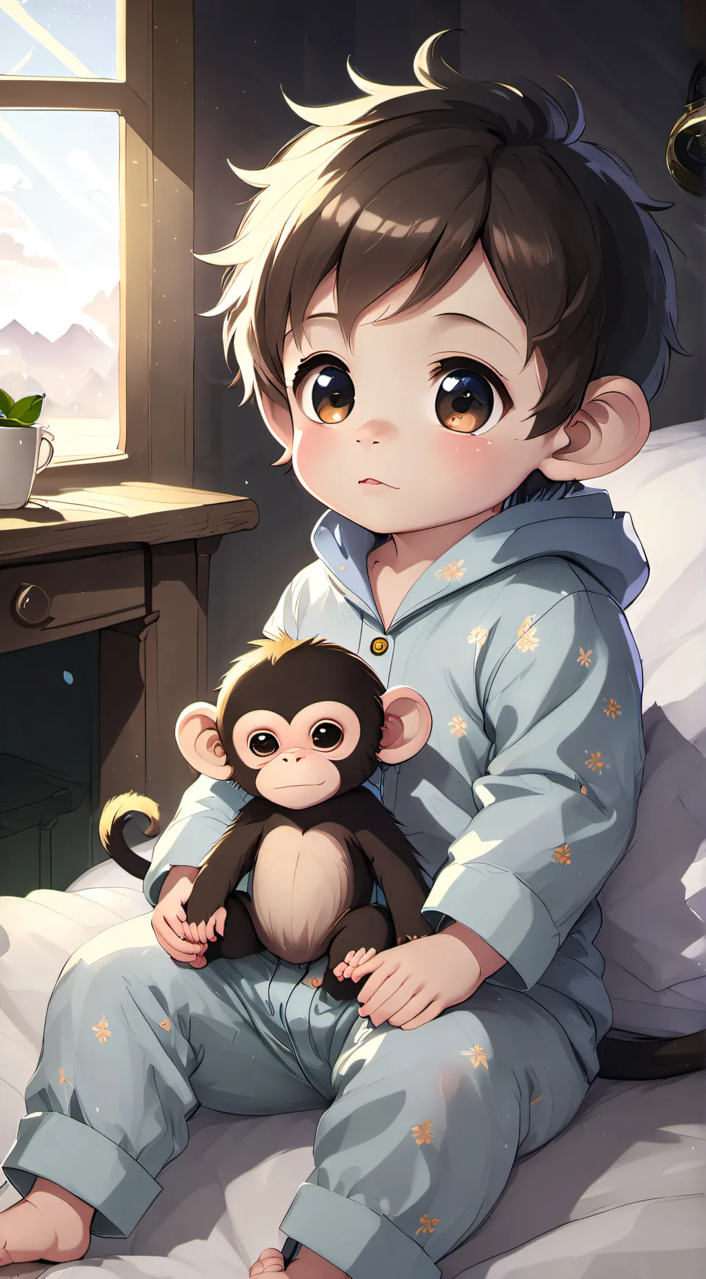 ai character: ☆Liam☆ background