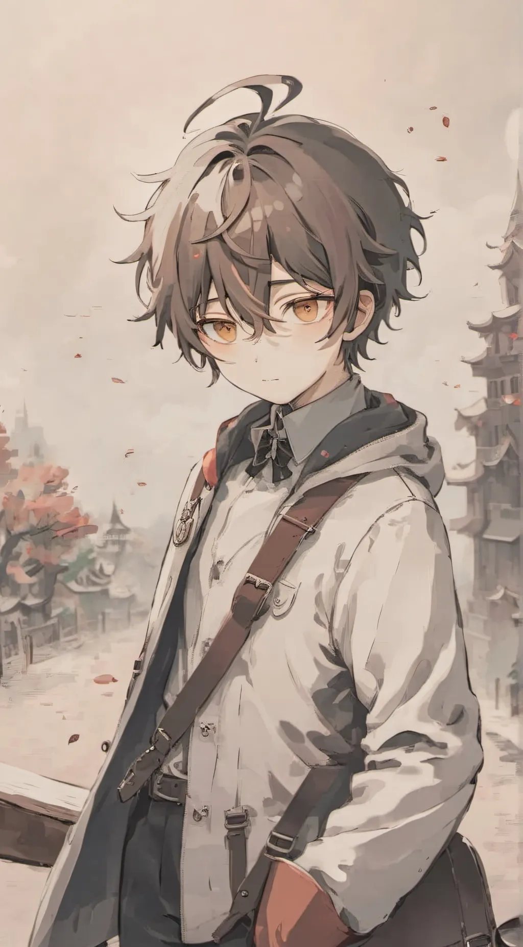 ai character: Luffy background