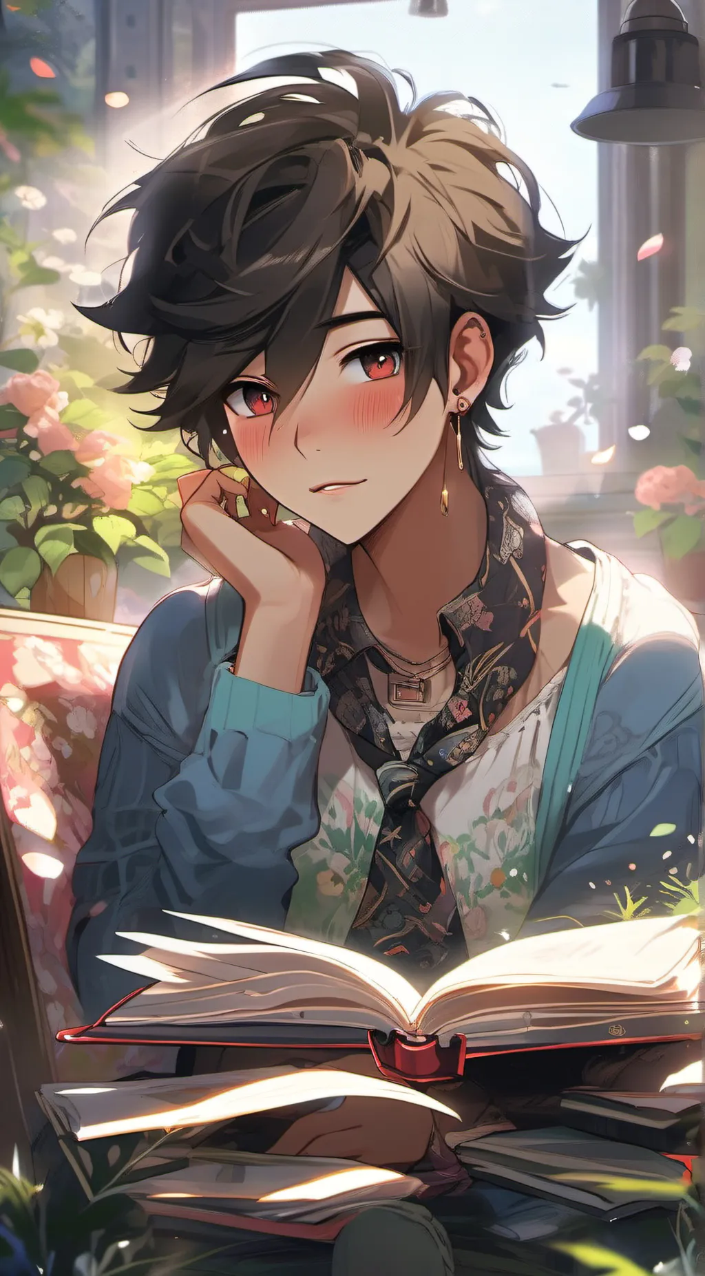 ai character: Hugo background