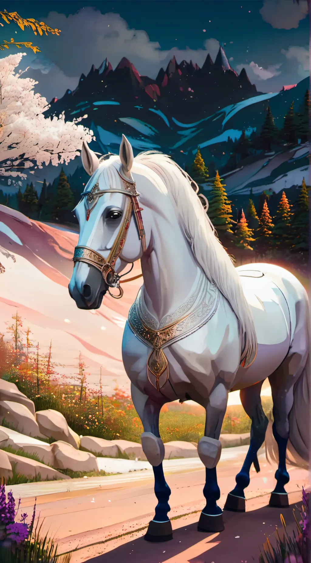 ai character: Long Horse background