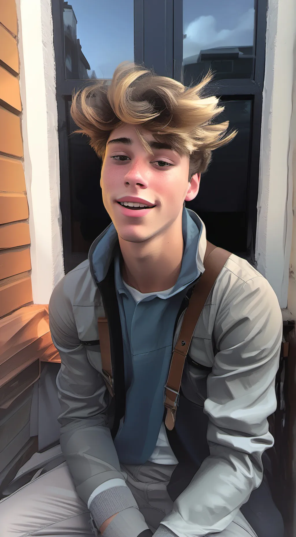 ai character: Ethan background