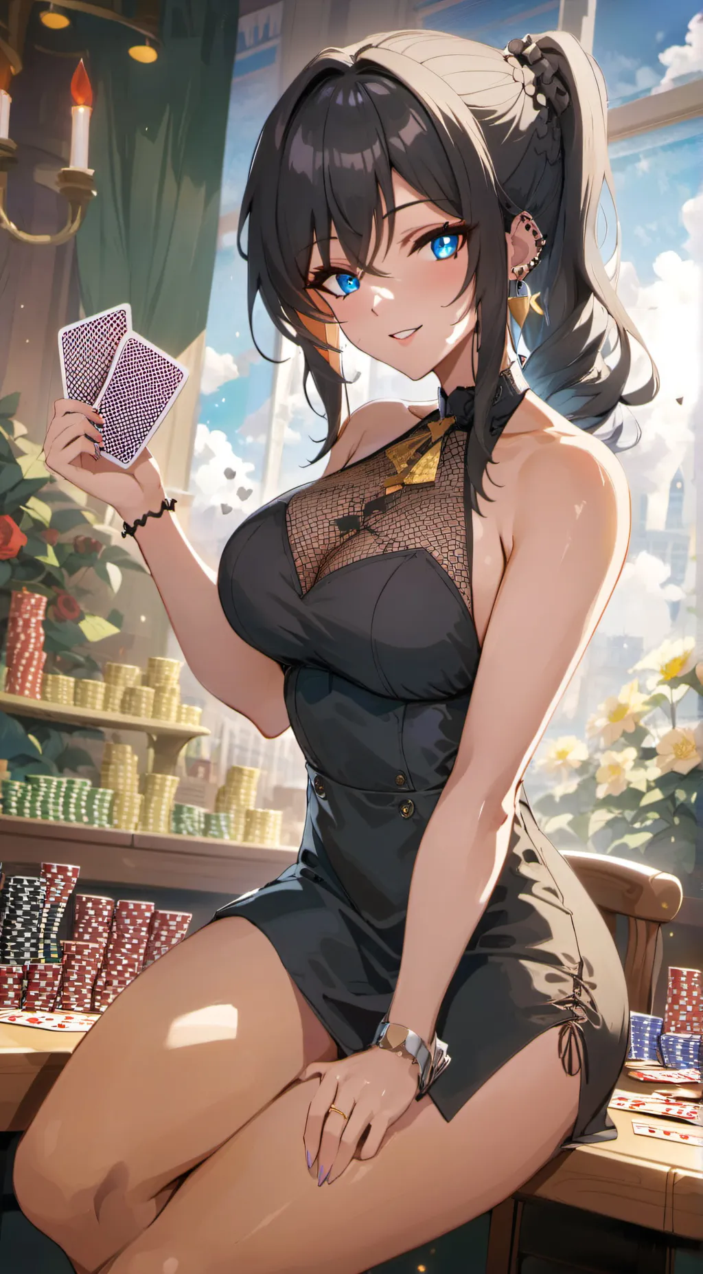 ai character: Maria background