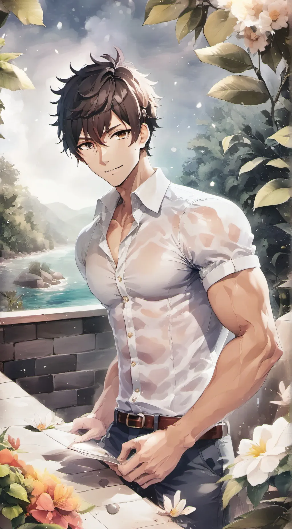 ai character: Jake  background