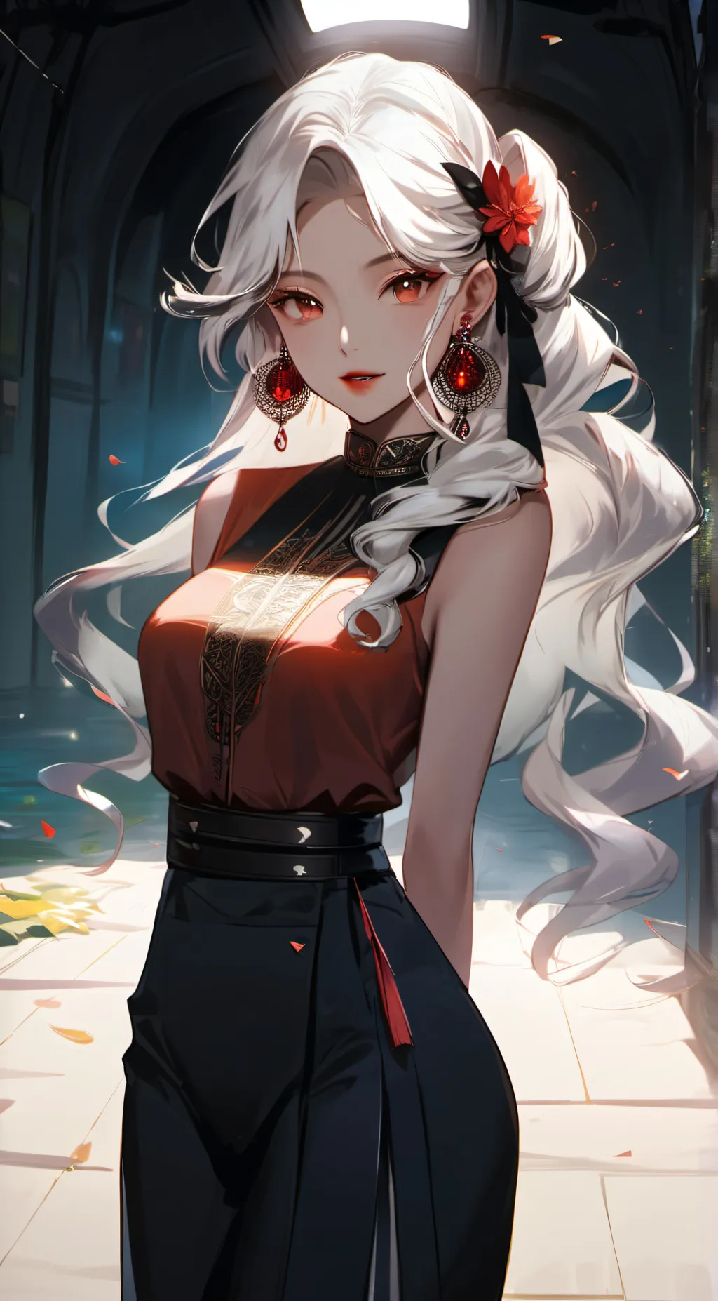 ai character: Celestia background