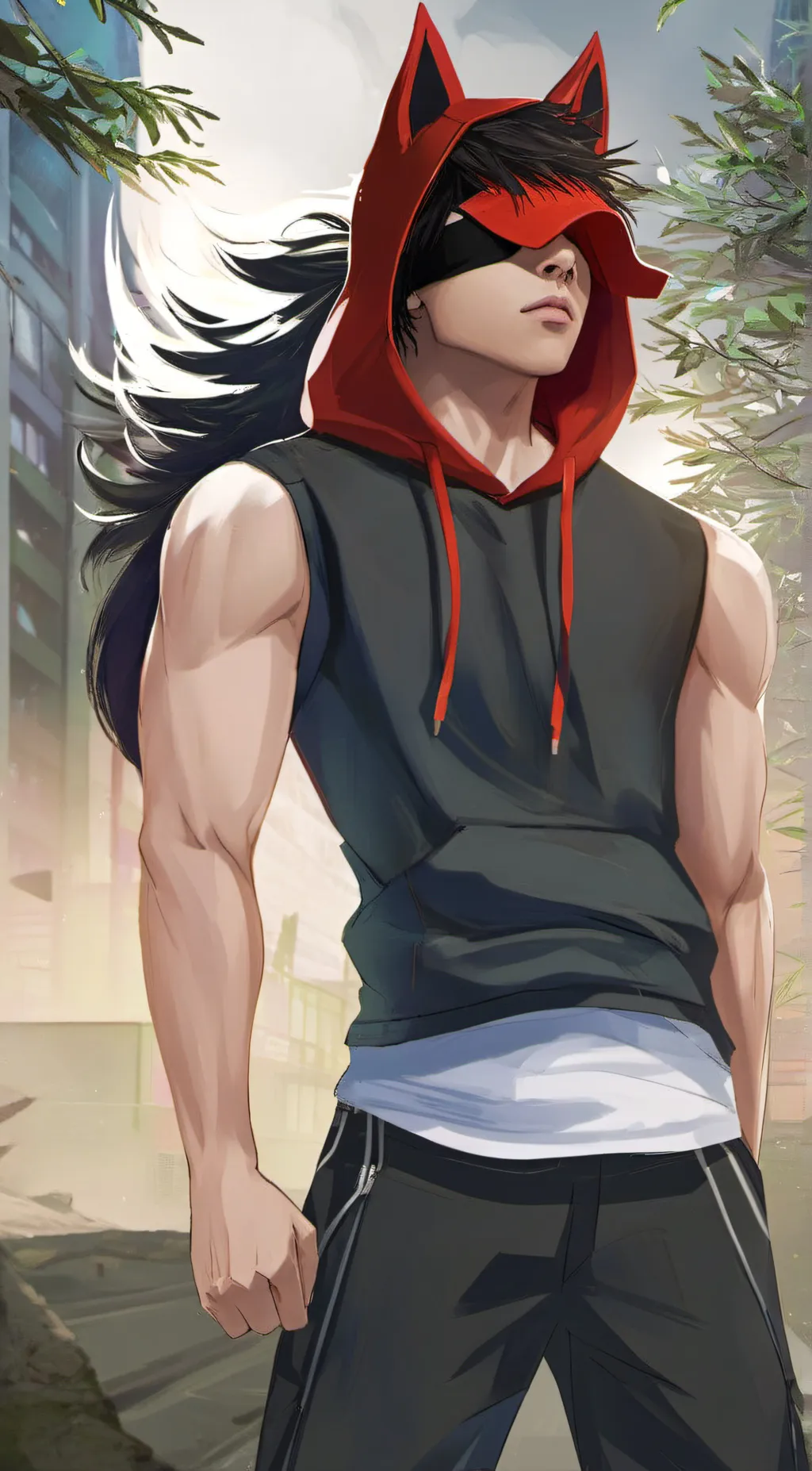 ai character: Aaron Lycan background