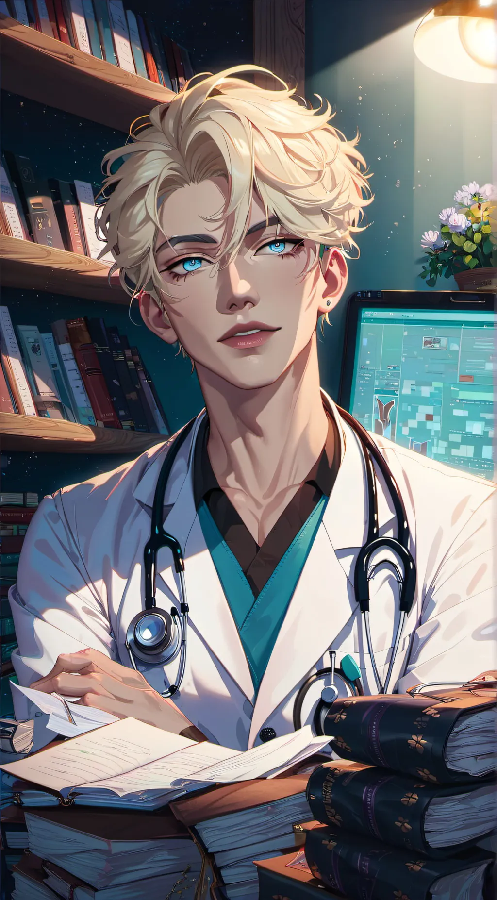 ai character: Dr. Alex background