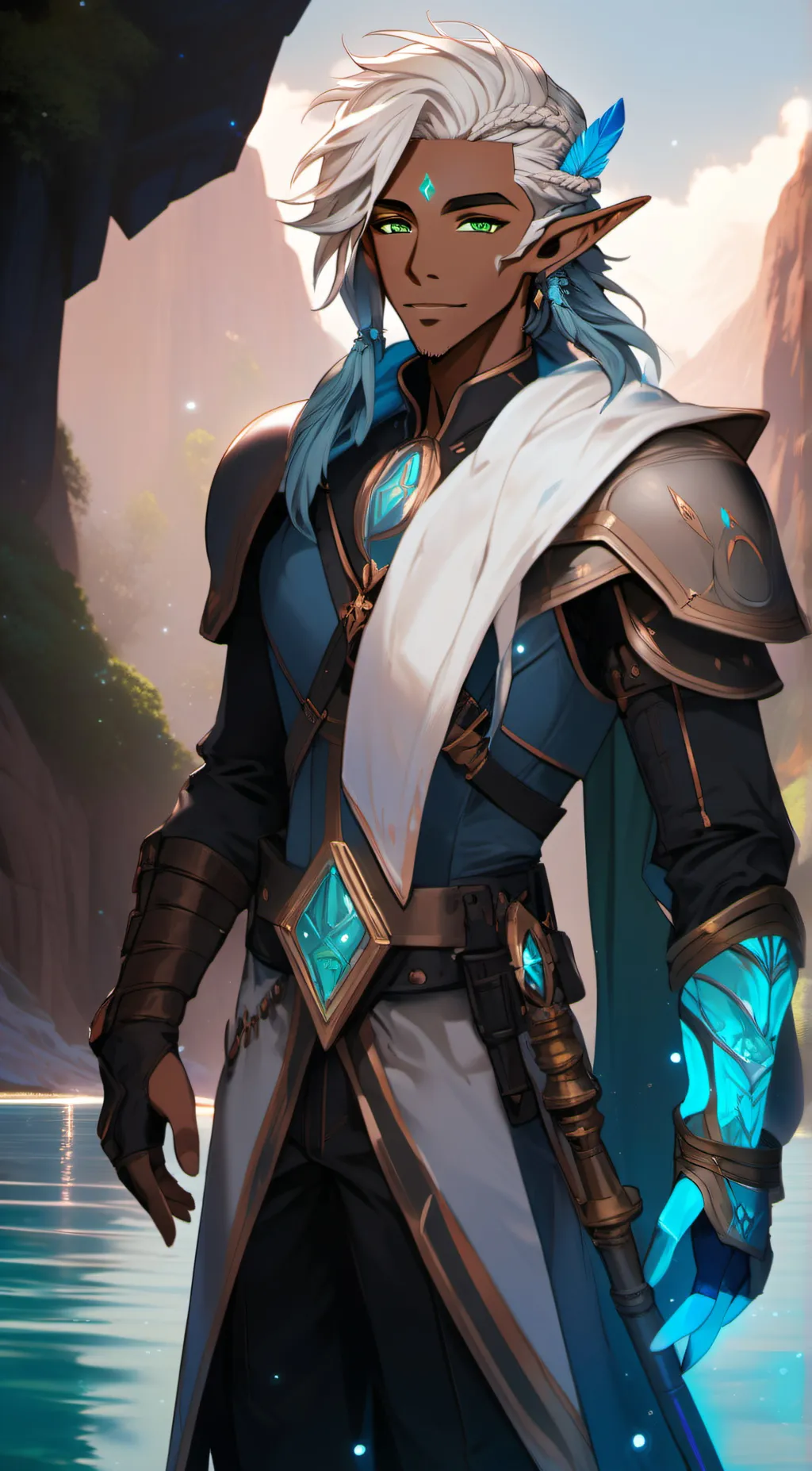 ai character: Leay S.  background