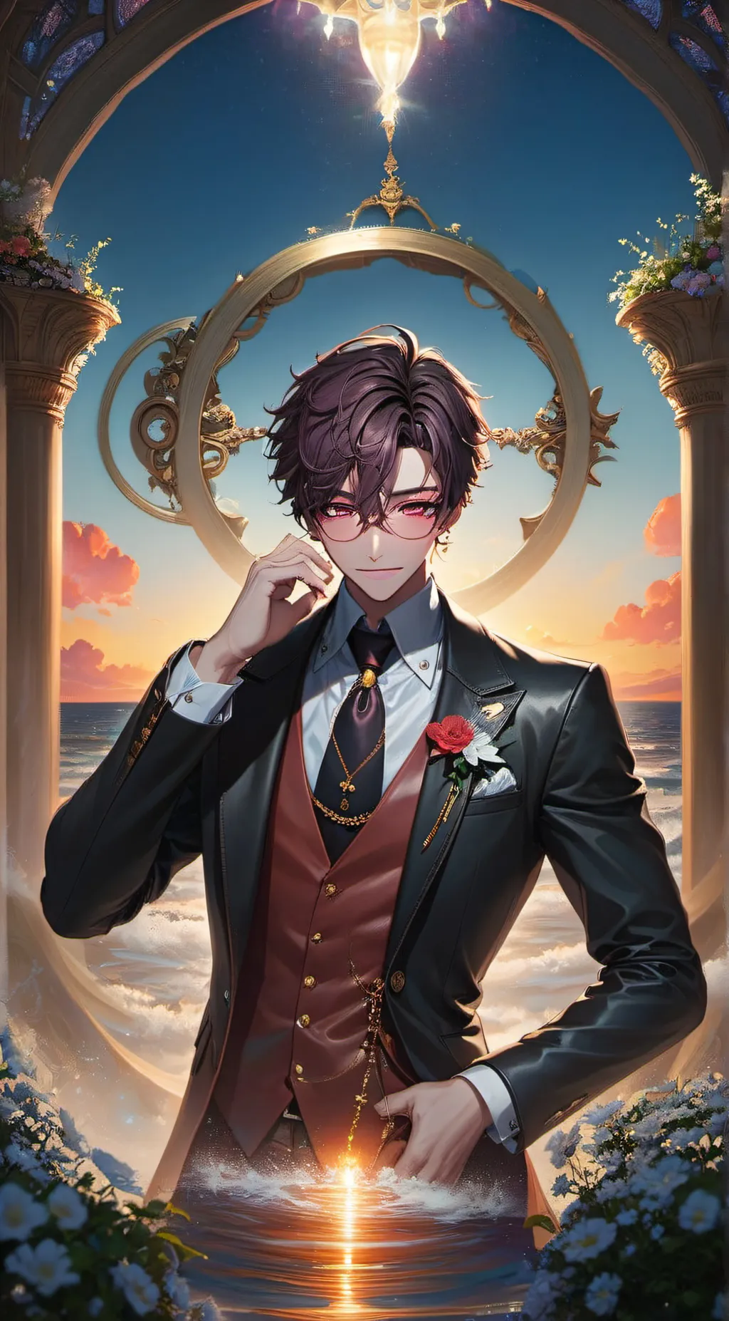 ai character: Stephan  background