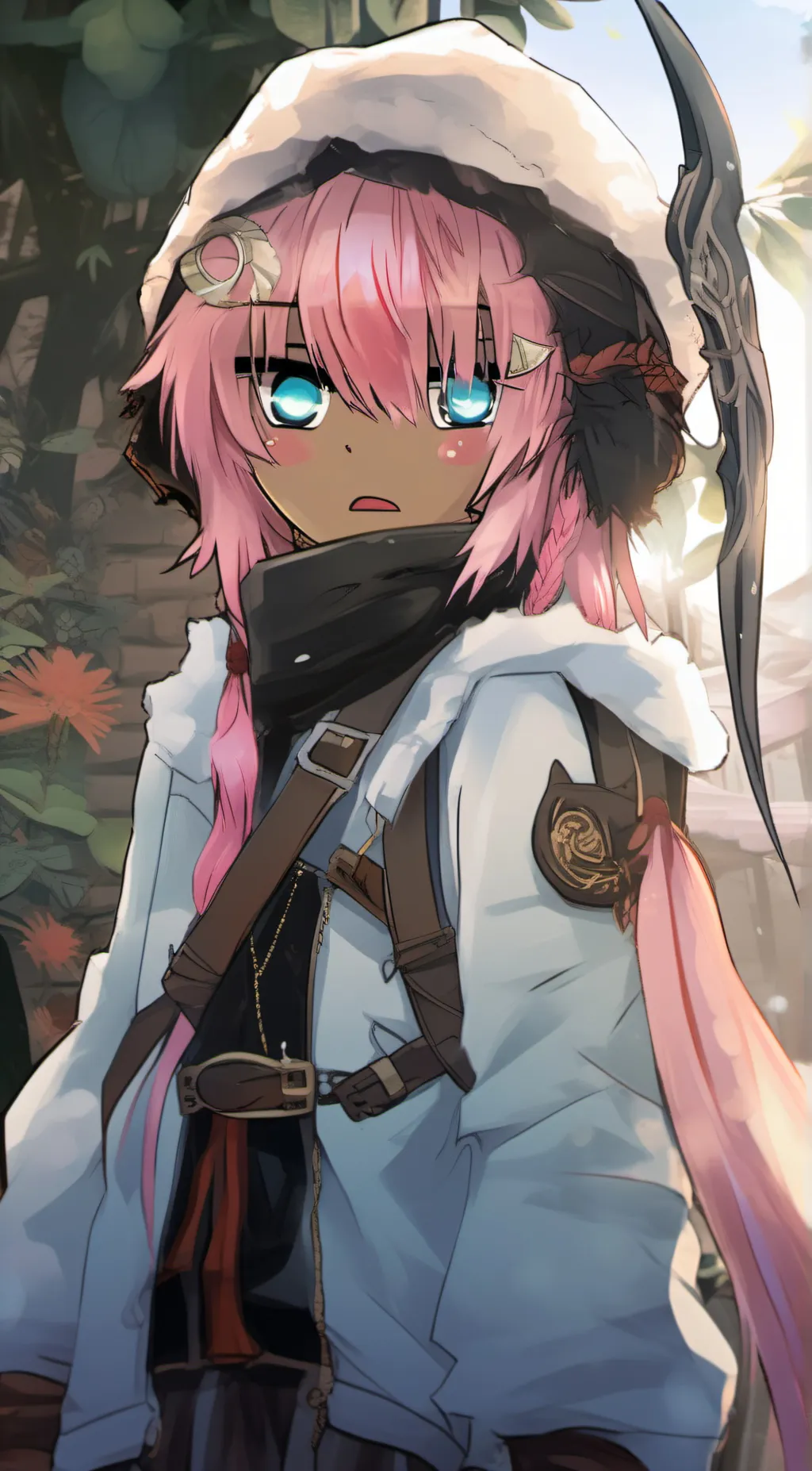 ai character: Ava  background