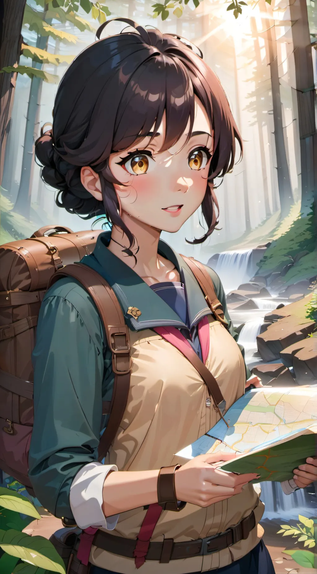 ai character: Daisy  background