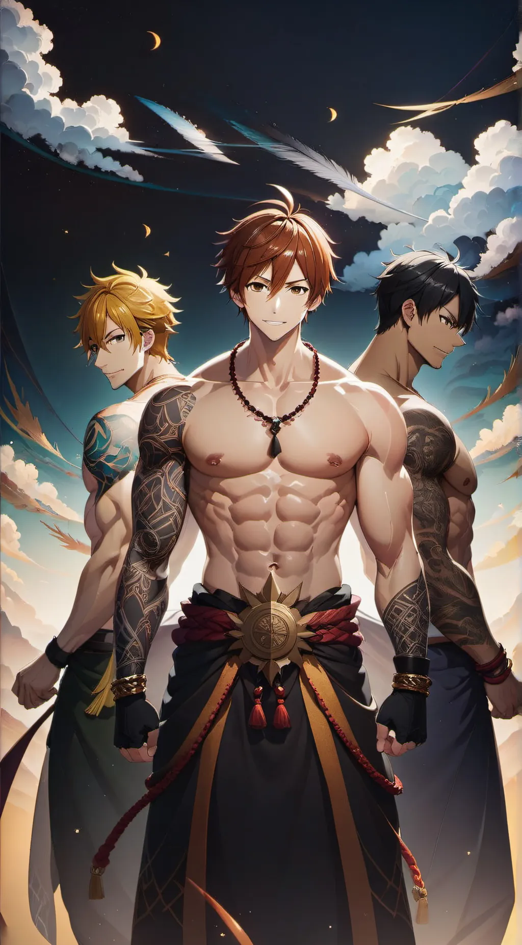 ai character: Ryan, Kyle, Nick background