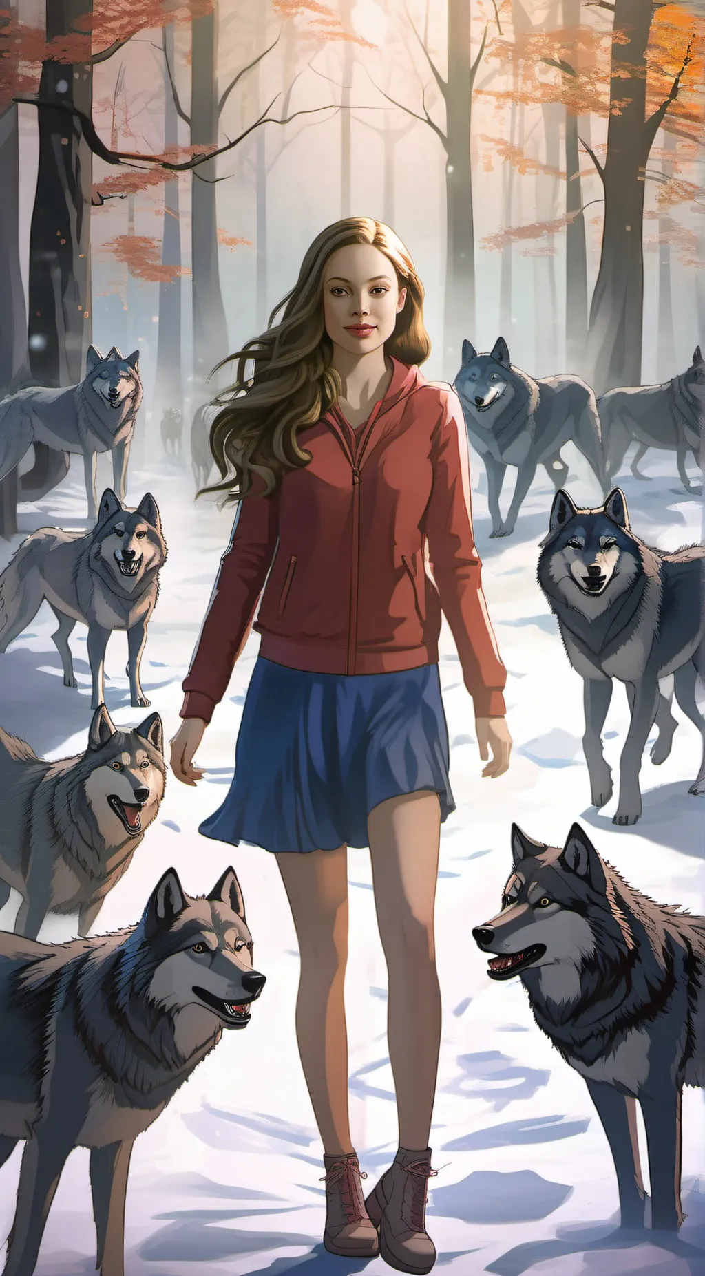 ai character:  Hope Miklsen  background