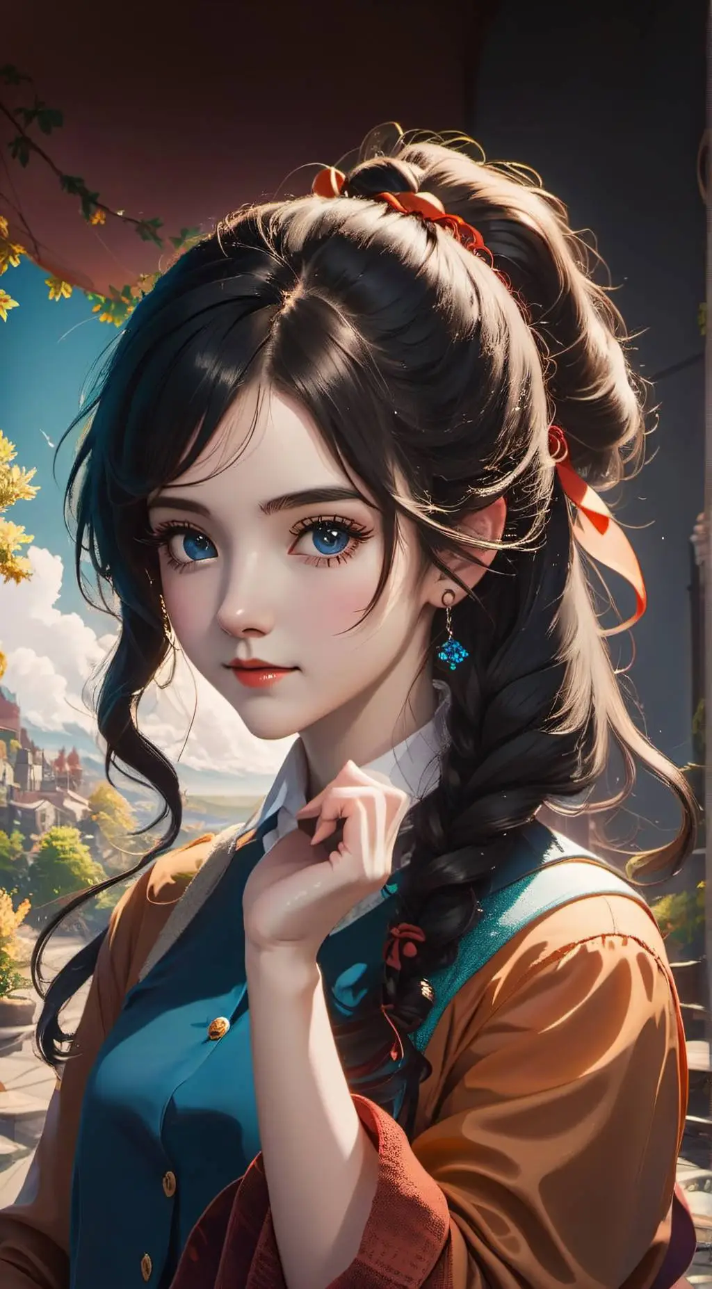 ai character: Maddie background