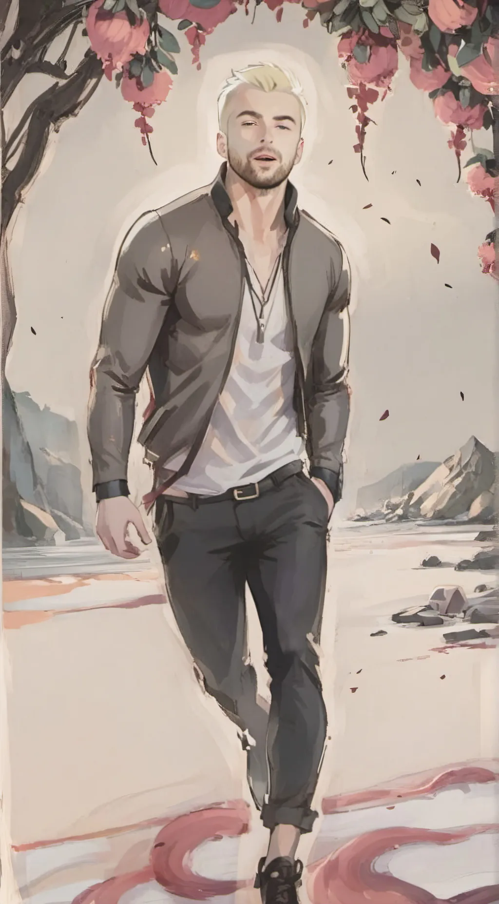 ai character: Cooper background