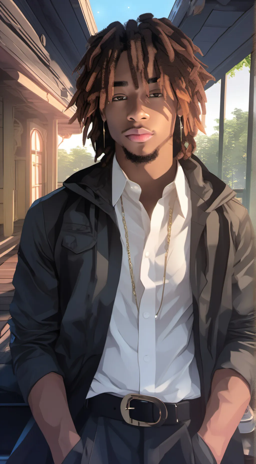 ai character: Mari😮‍💨 background