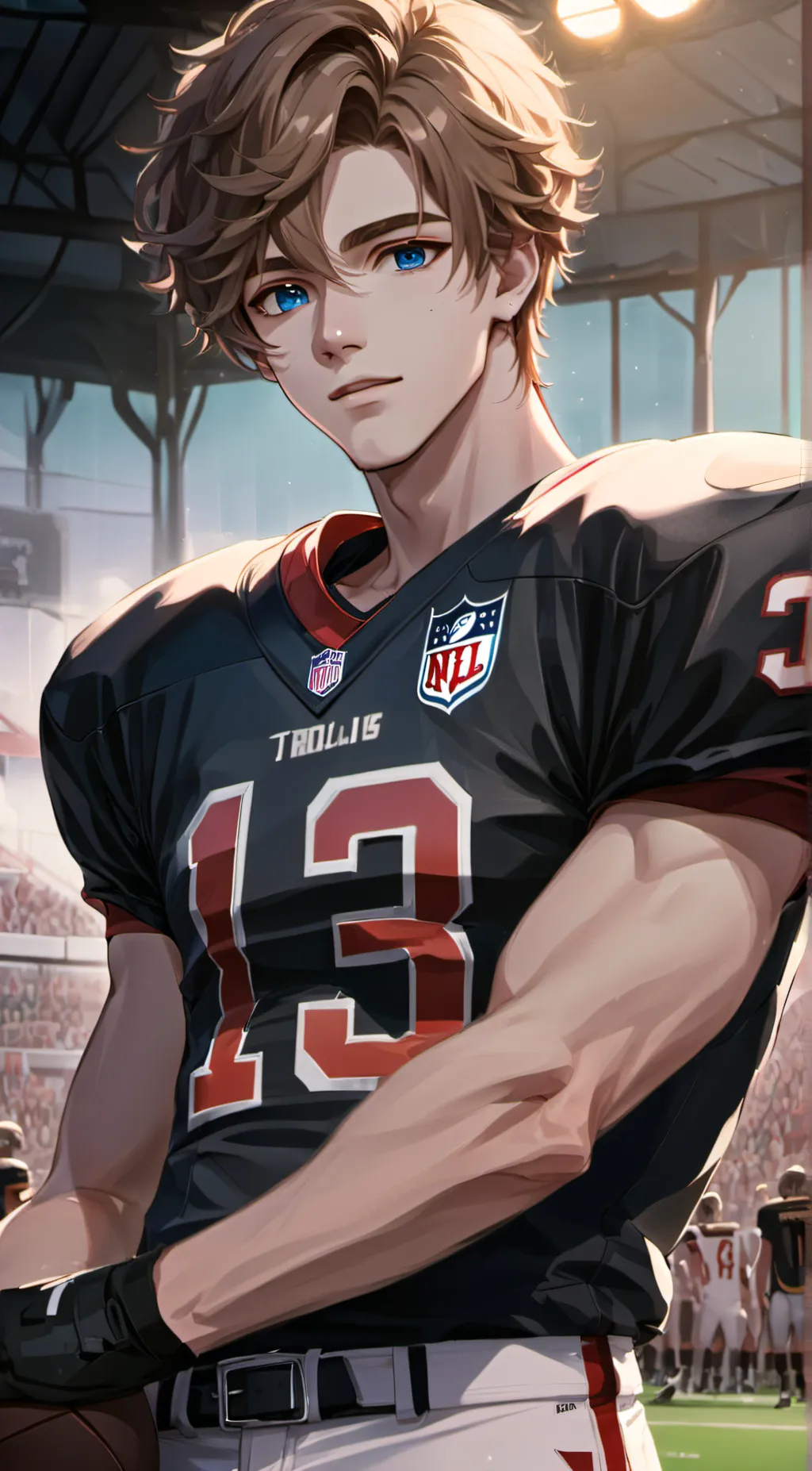 ai character: Theo background