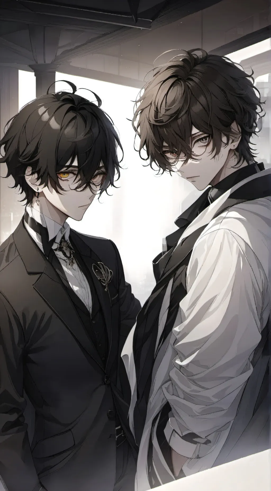 ai character: Jaden and aden background