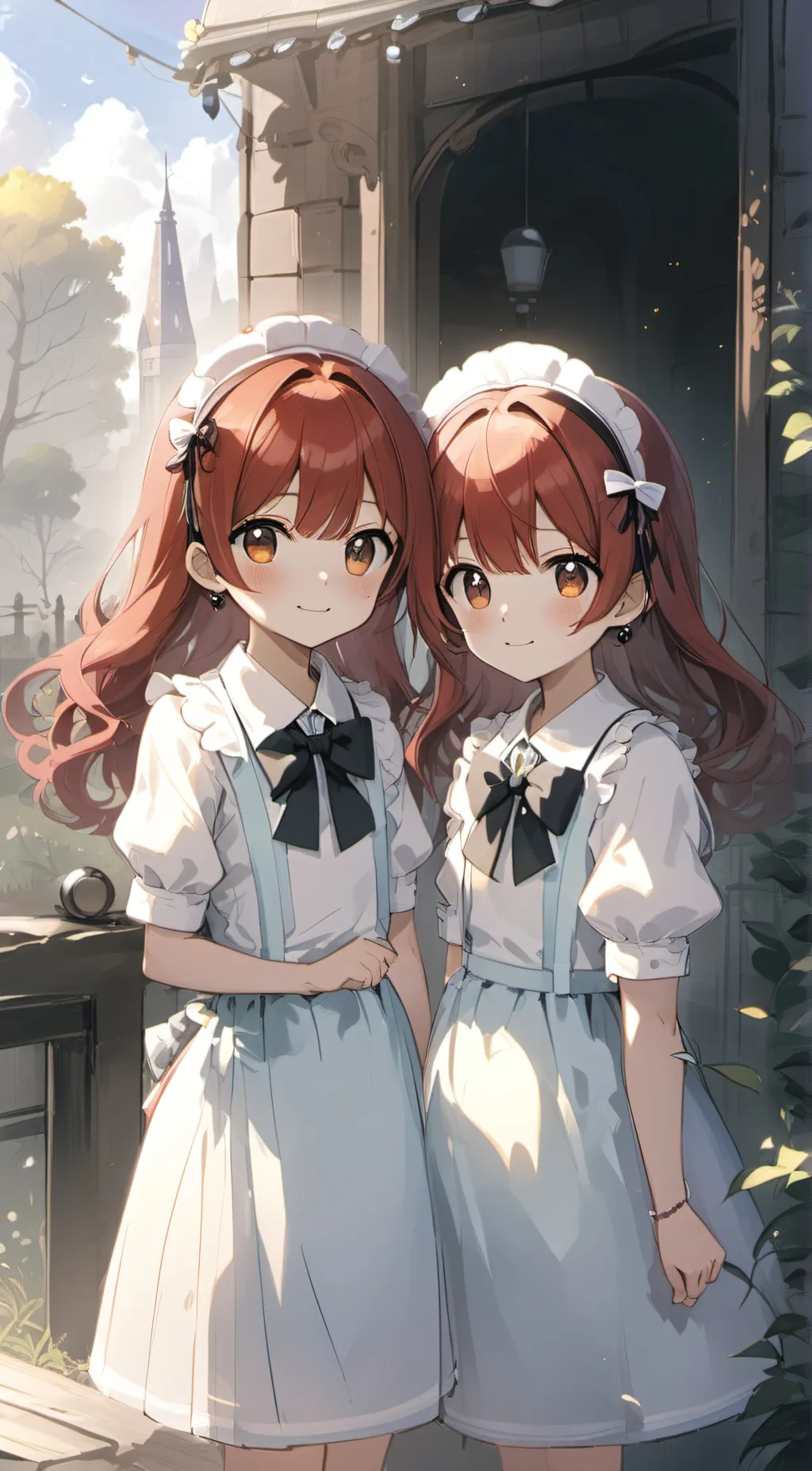 ai character: Velvet and velar  background