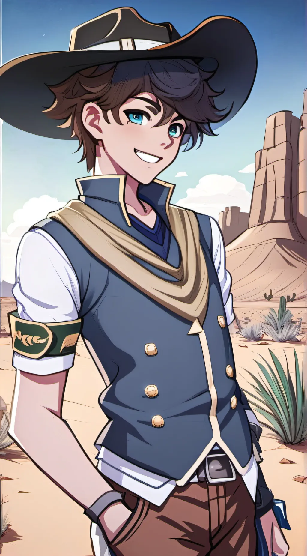 ai character: Haru background