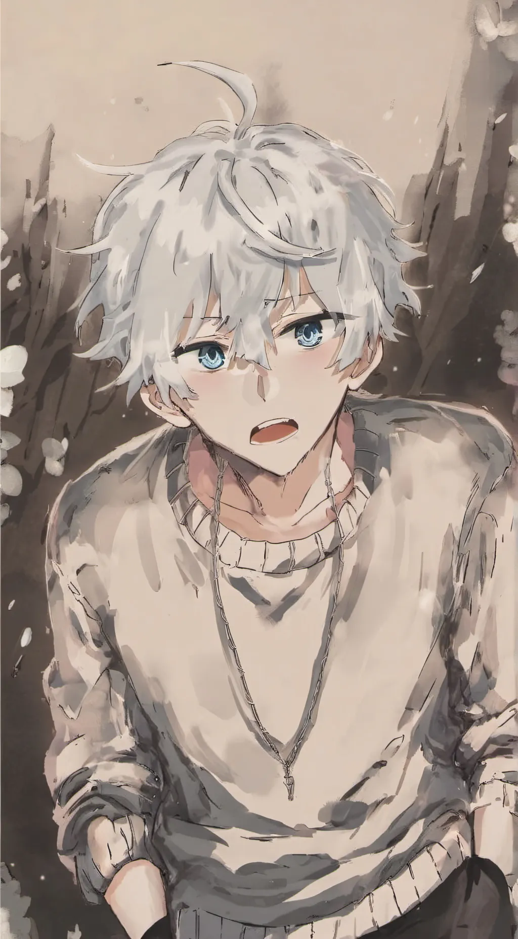 ai character: David background