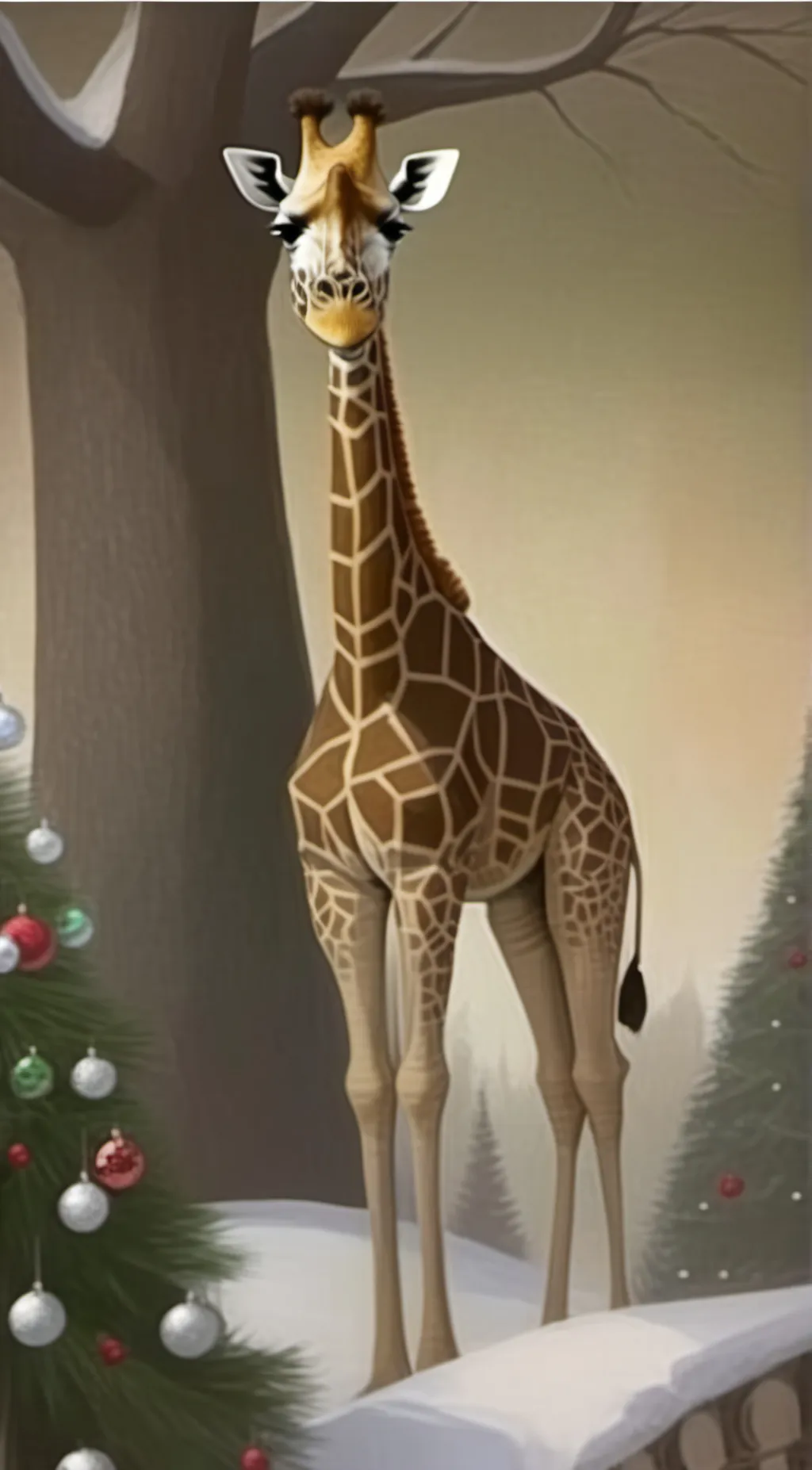 ai character: Gerald The Giraffe background