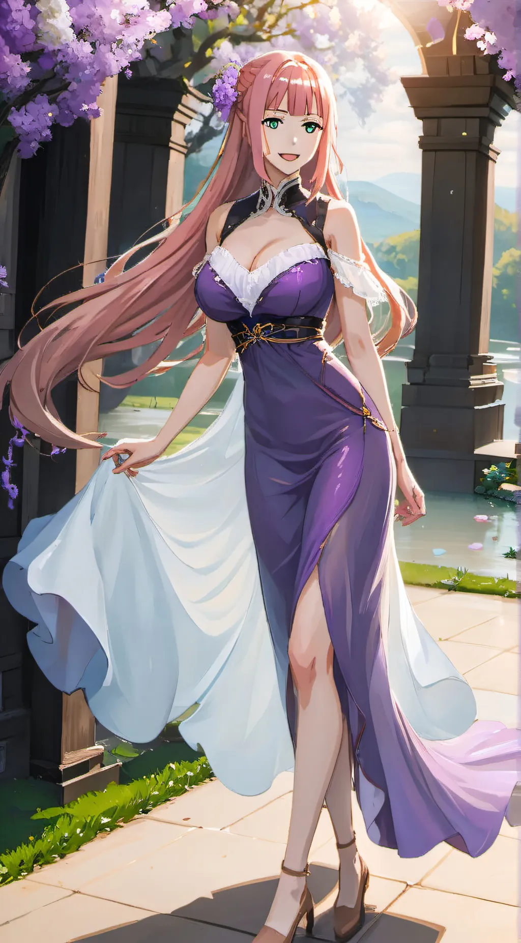 ai character: Sunny background