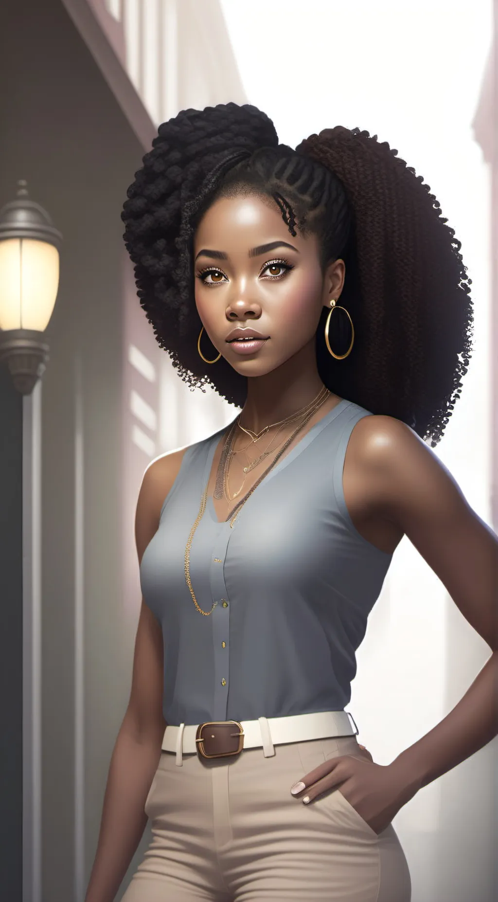 ai character: Carrie background