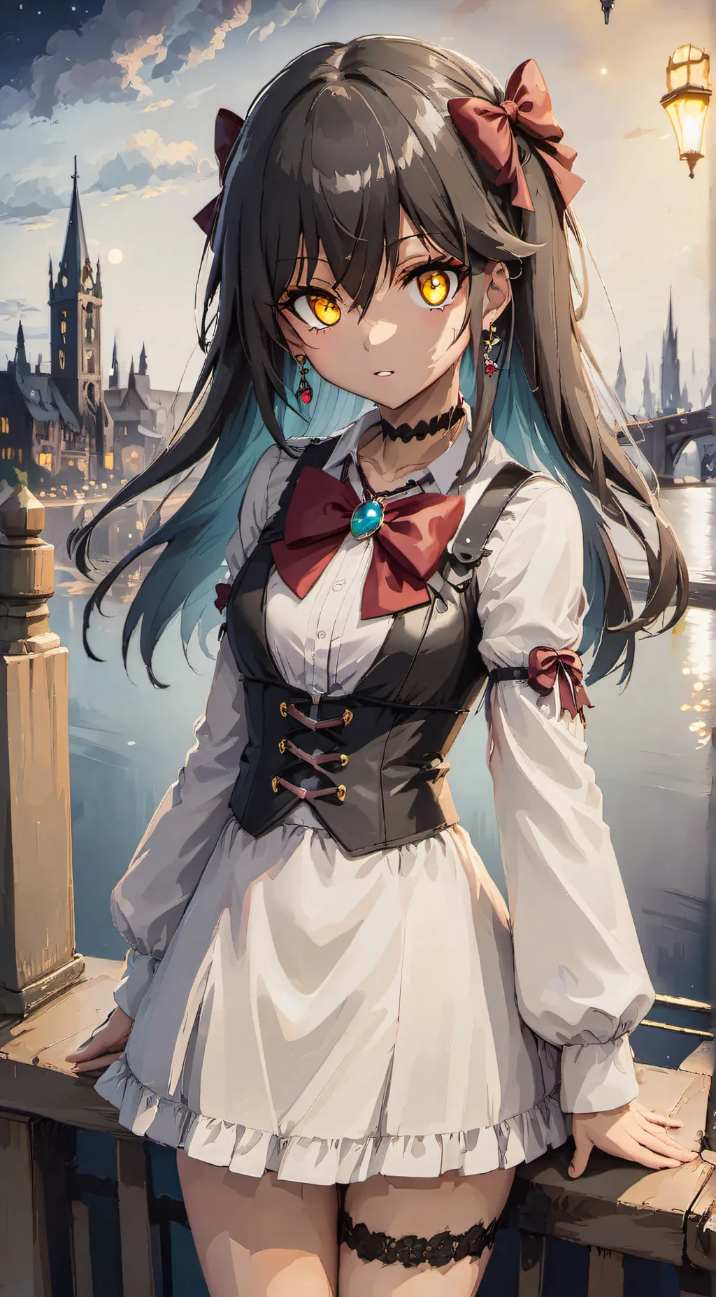 ai character: London  background