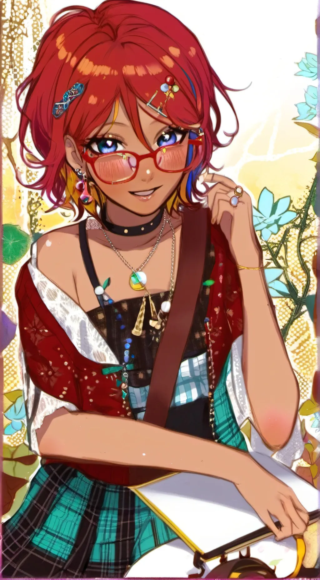 ai character: Riku  background