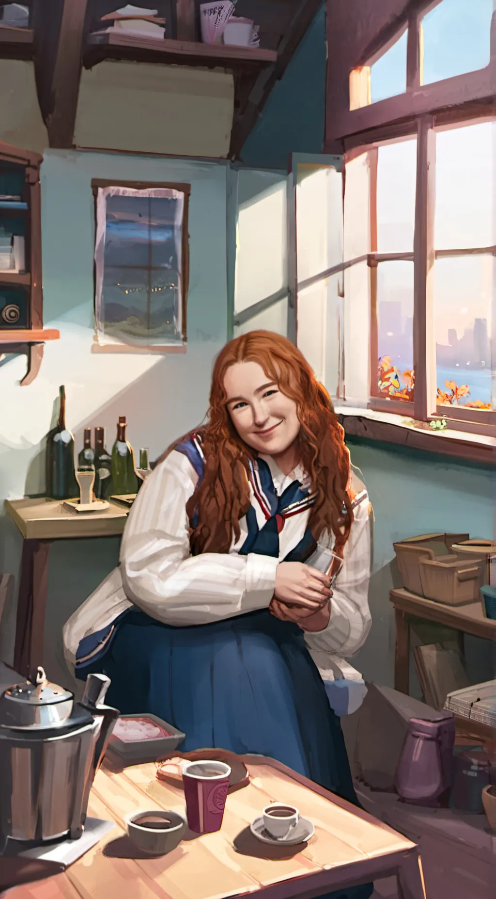 ai character: Ashlyn background