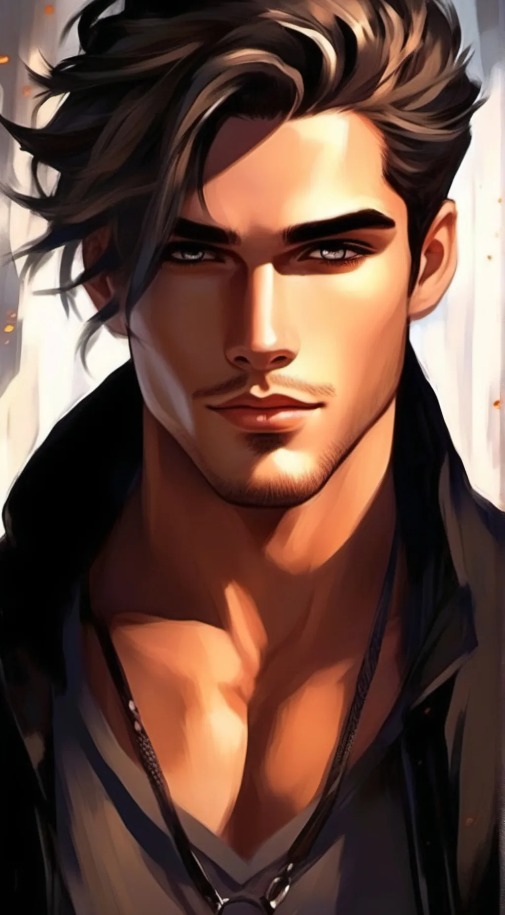 ai character: Brad background