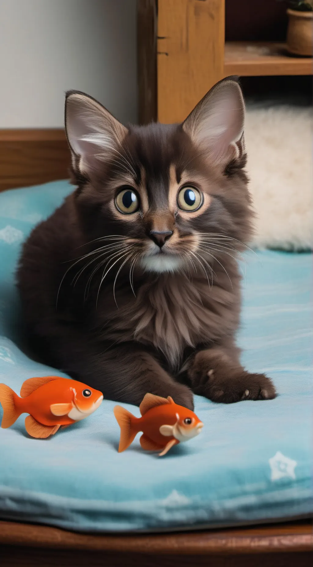 ai character: Mittens background