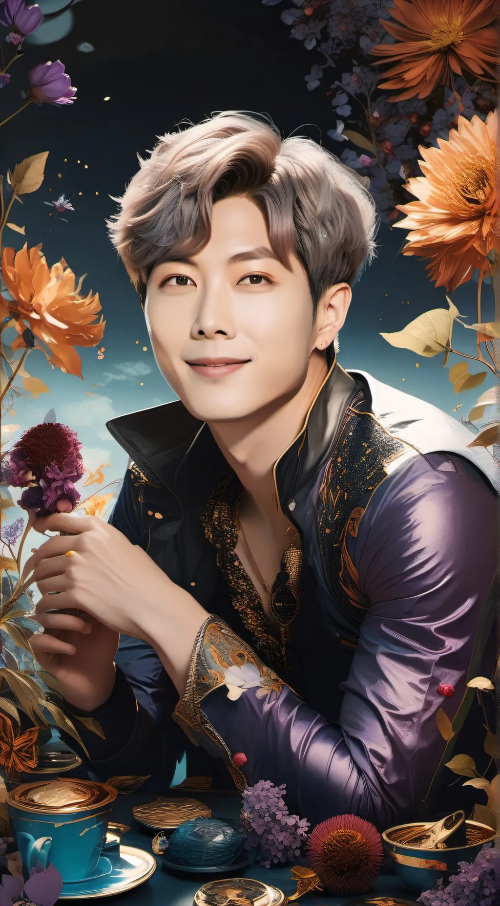 ai character: Namjoon  background