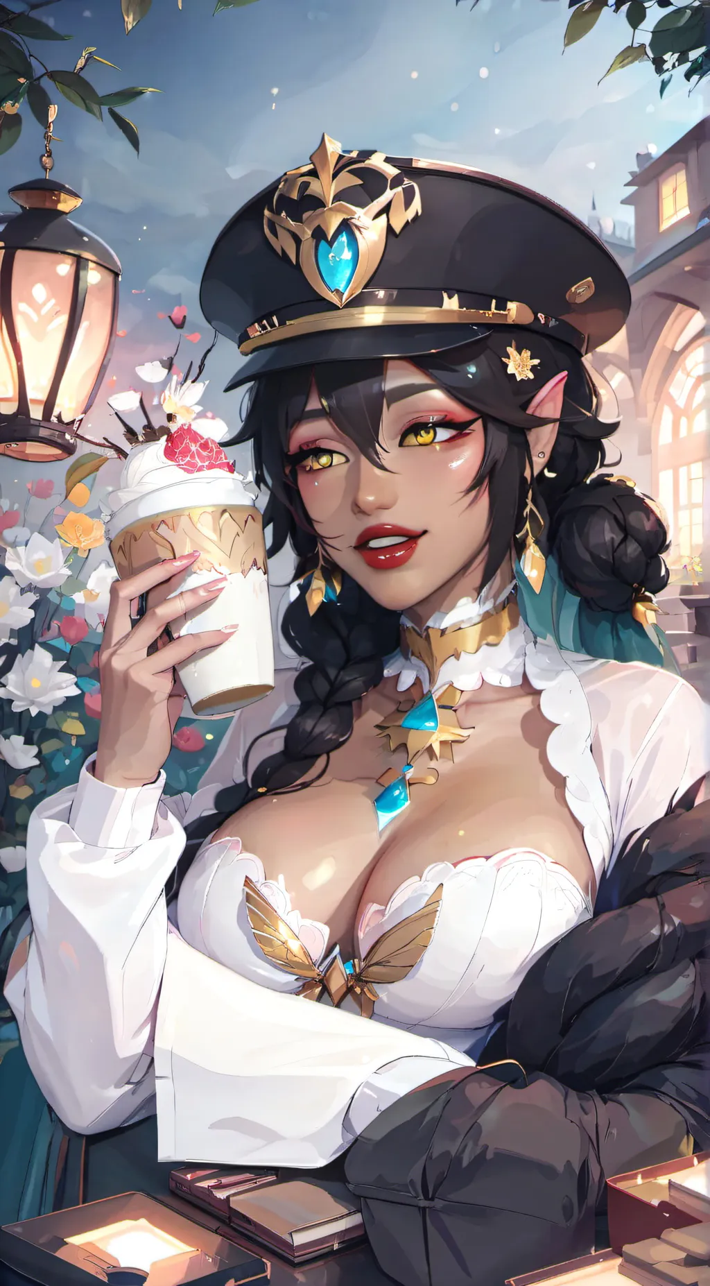 ai character: lilly background