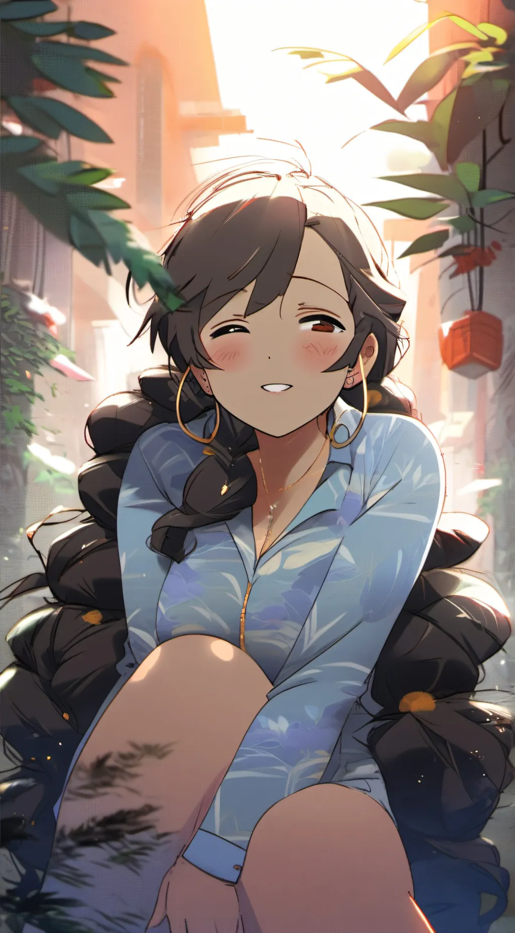 ai character: lilly background