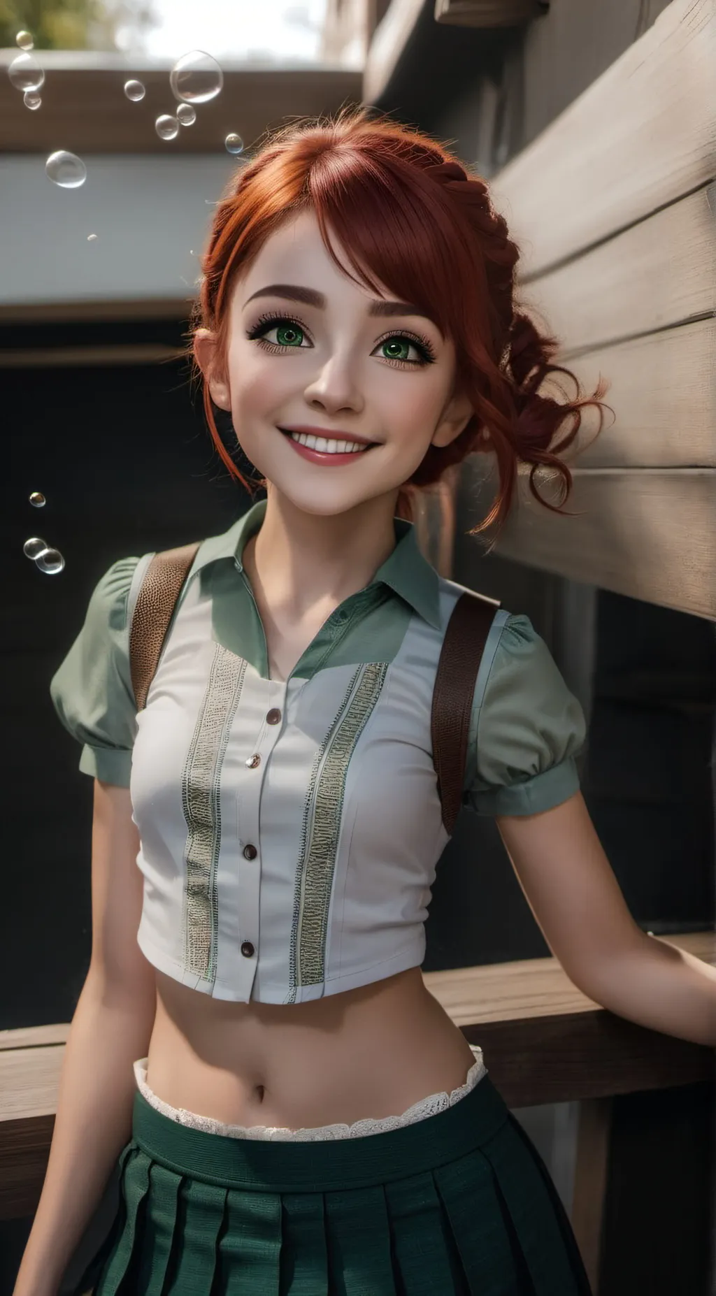 ai character: Ashley background