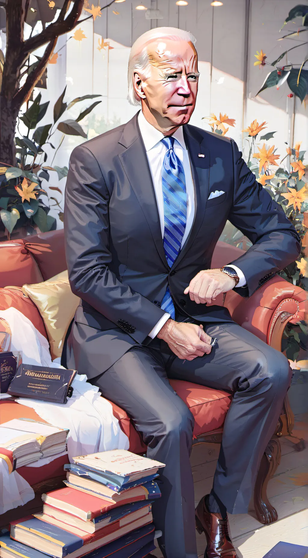 ai character: Joe Biden background