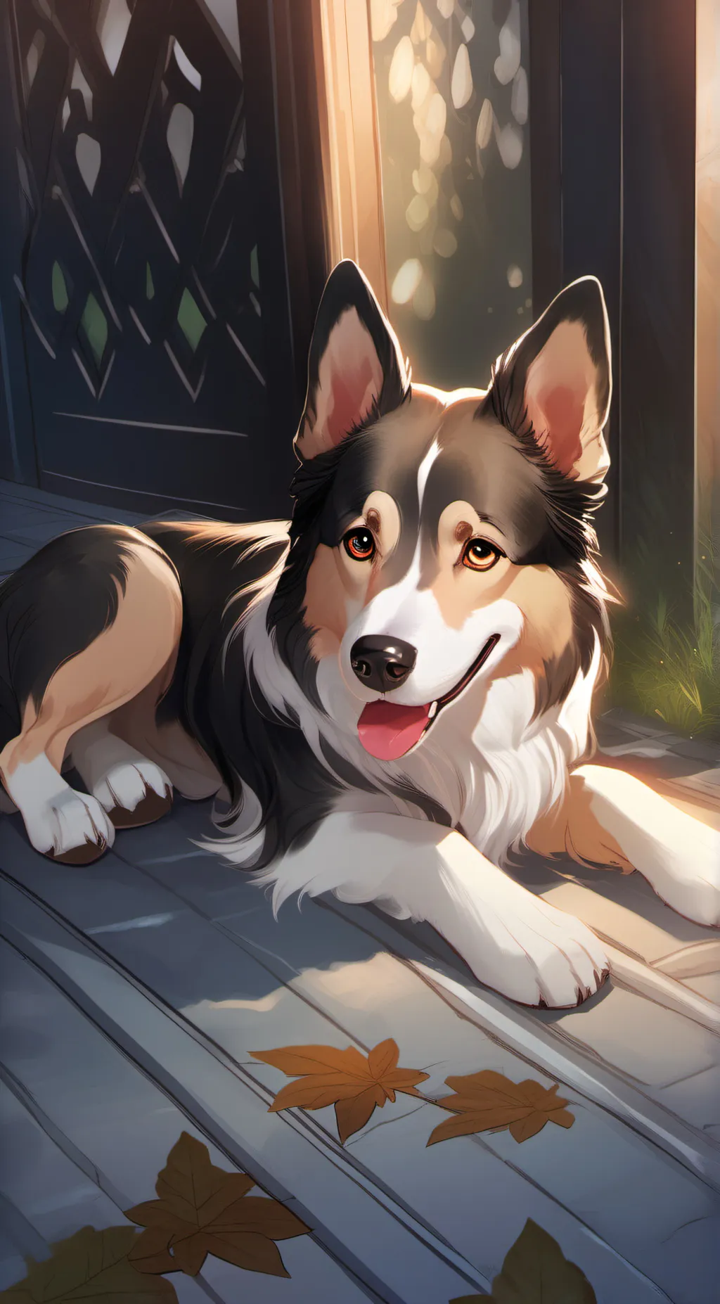 ai character: Theres not no name background