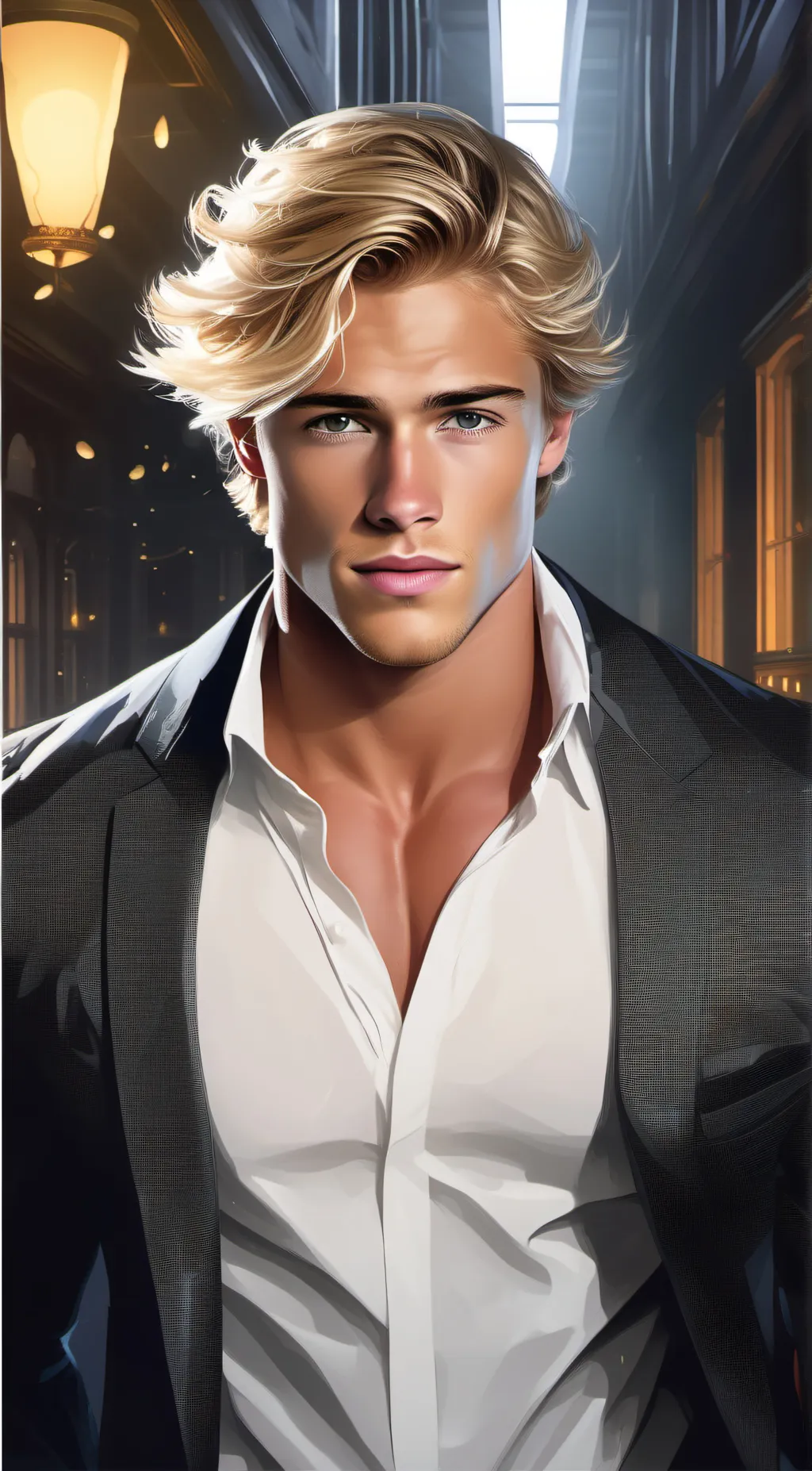 Talkie AI - Chat with Adrien (bodyguard)