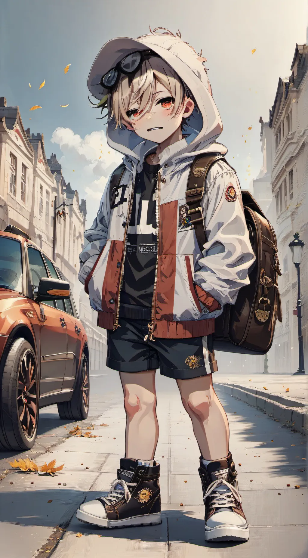 ai character: Max background