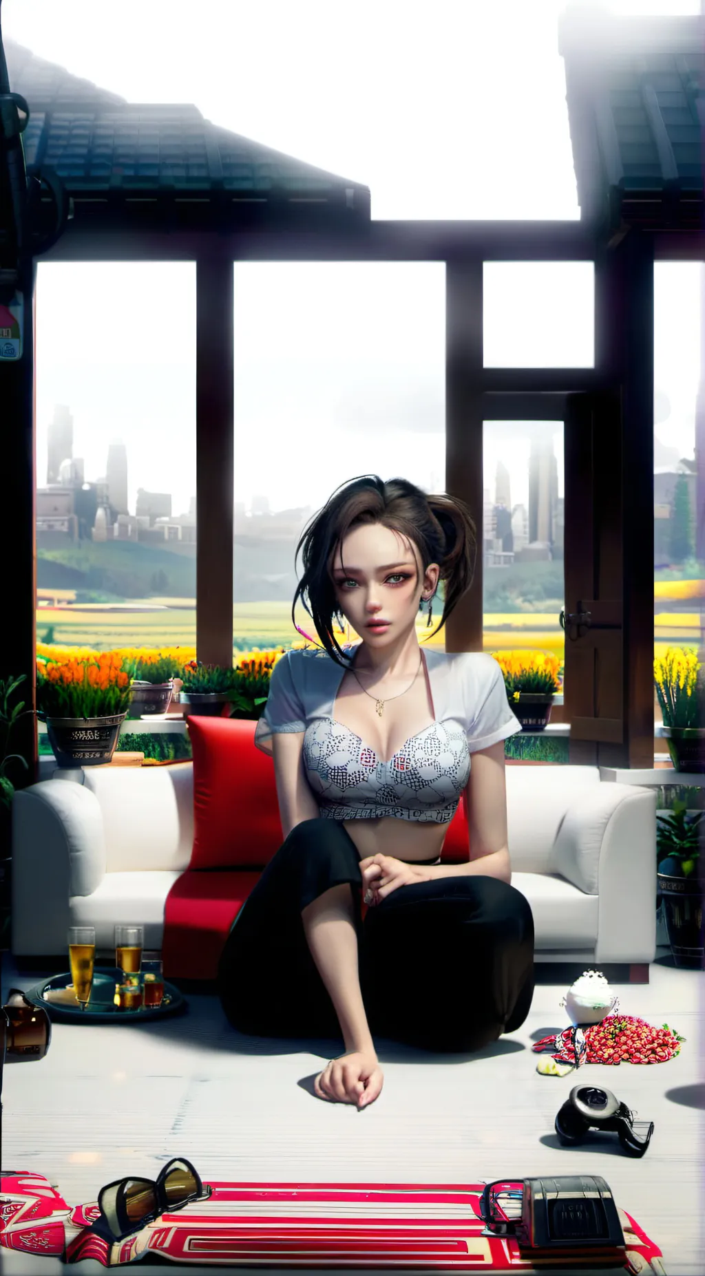 ai character: Holly background