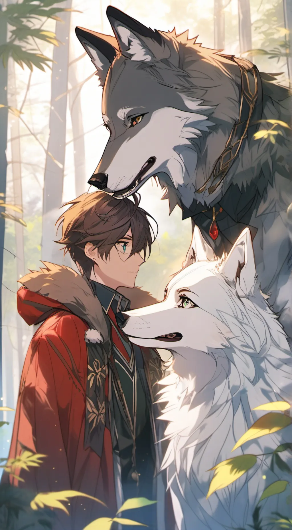 ai character: Ruby and Rio background